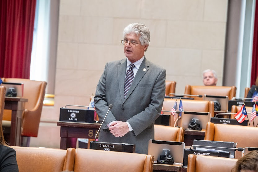 Jay R Eachus Eachus Breaks with Party to Reject Migrant Bailout Funding