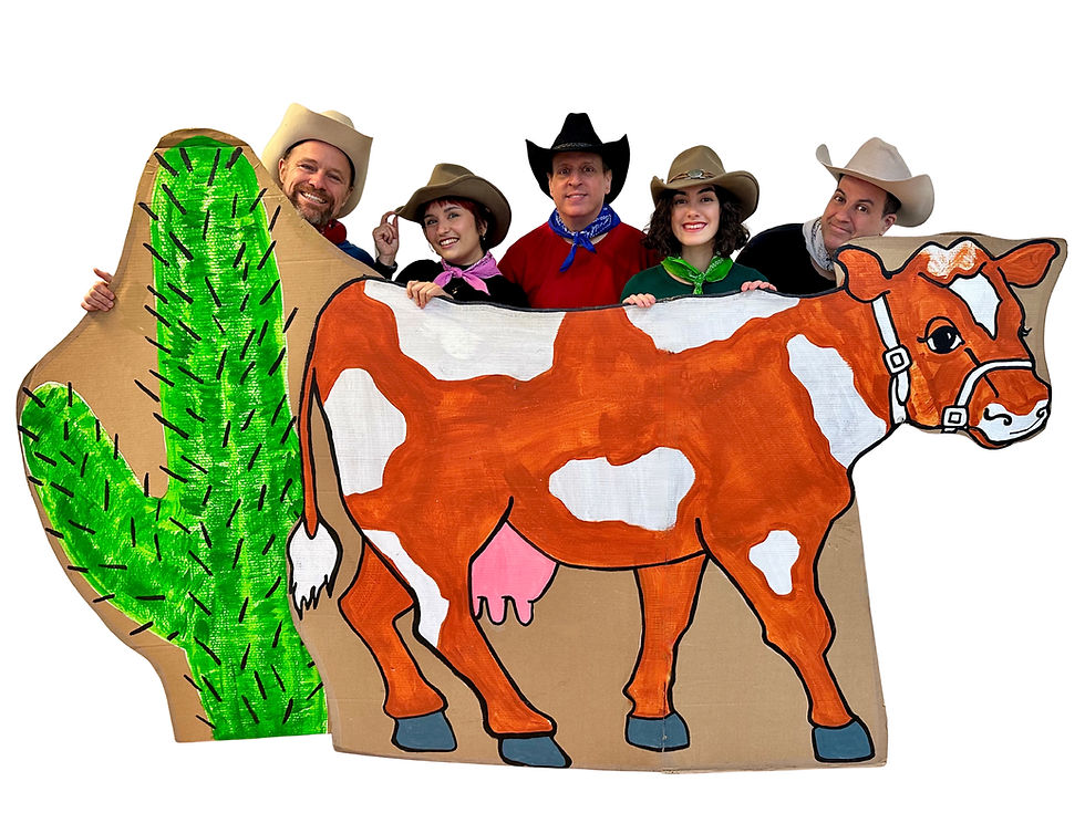 Paper Bag Players -"HEY THERE, HOWDY EVERYBODY" is Playing AT SUNY Orange Hall