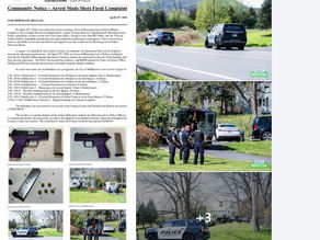Blooming Grove Arrest on Craigville Road