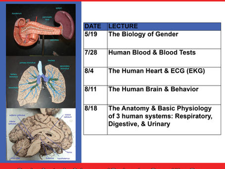 SUNY Biology Professor Walter Jahn Continues "Human Body" 2025 Series