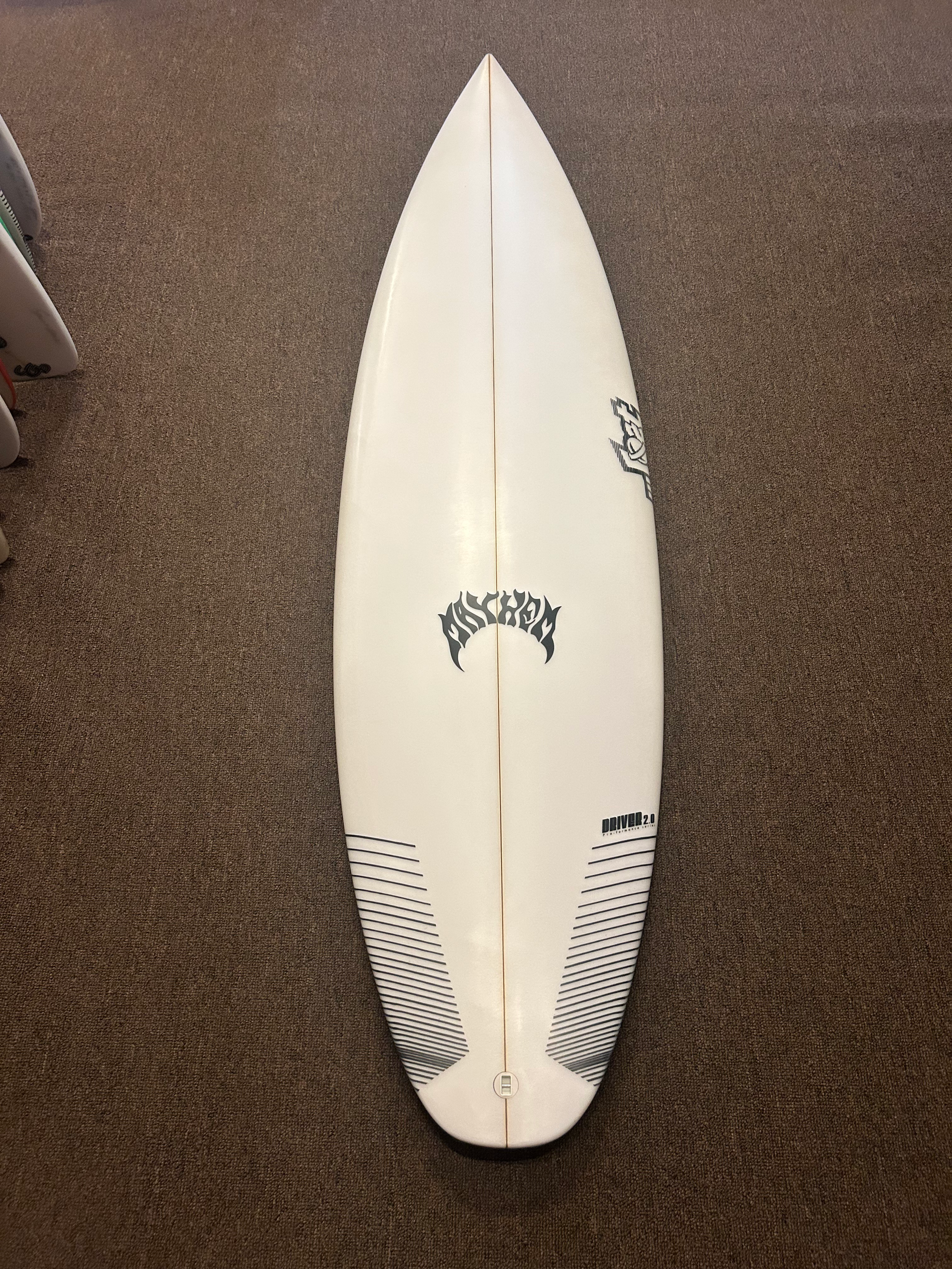 Lost Mayhem 5’11 x 19 x 2.38 x 2.38 x 27.9 vol Driver 2.0