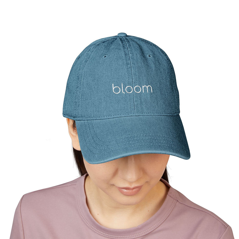 Thumbnail: Vintage bloom Cap – Softly Worn, Effortlessly Cool