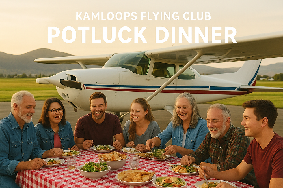 Kamloops Flying Club Potluck Dinner