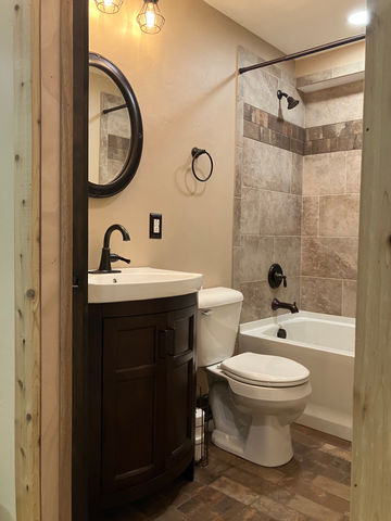 New Basement Bathroom