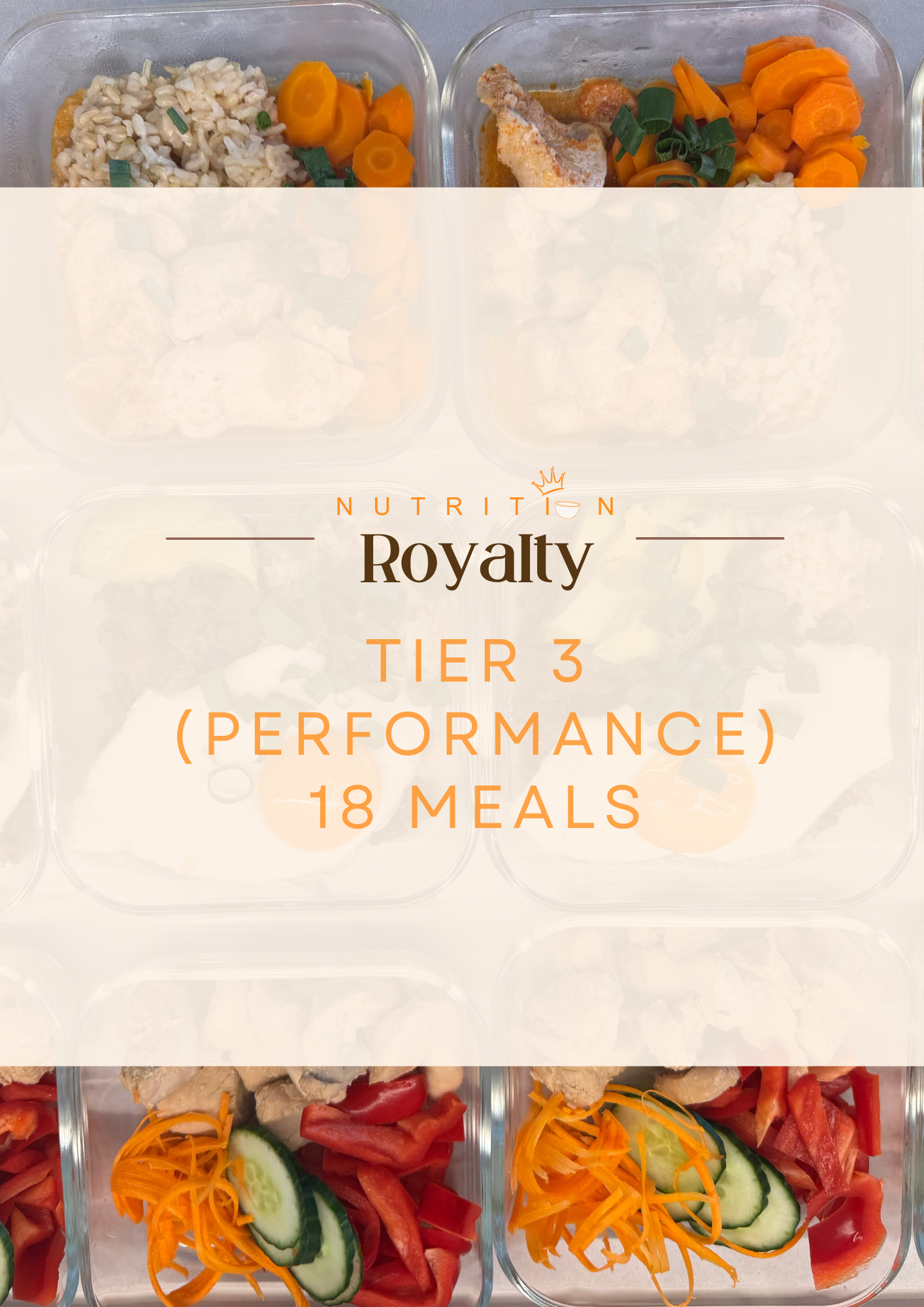 Tier 3 (Performance) 18 Meals