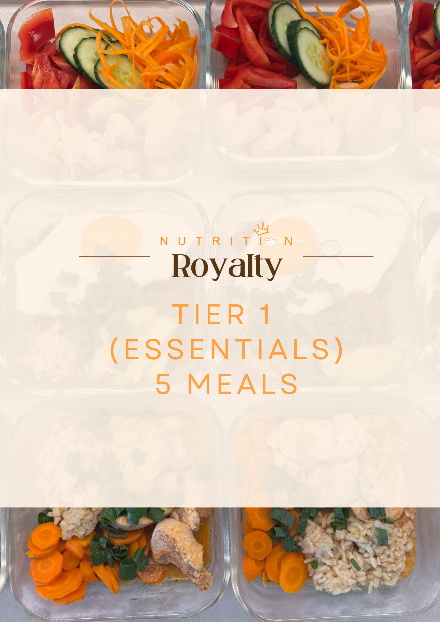 Tier 1 (Essentials) 5 Meals