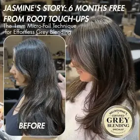 How I Blended Jasmine’s Grey Hair Without It Looking Overdone
