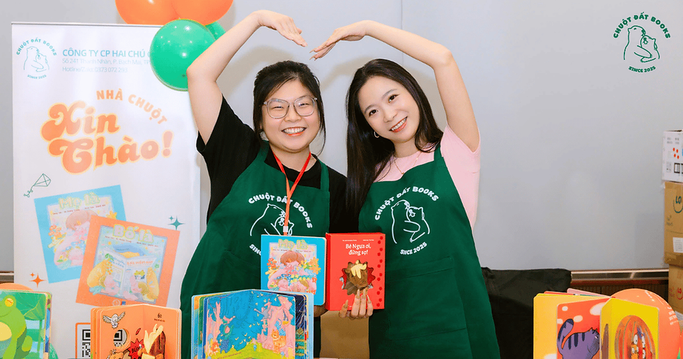 Chuột Đất Books tại sự kiện Wiki Born to Race: Mầm non bứt phá
