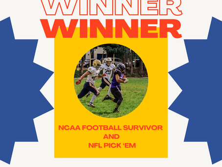 🏈🏆 NCAA Football Survivor Pool & NFL Pick 'em Winners 🏈🏆