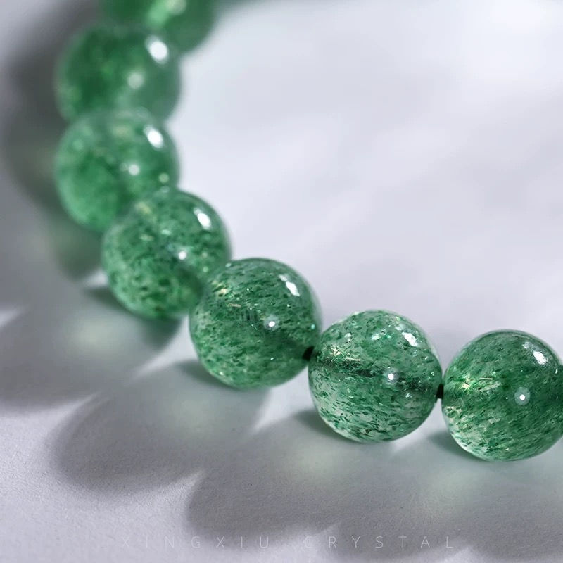 Thumbnail: Natural Healing Aventurine Bracelet (With Inclusions)