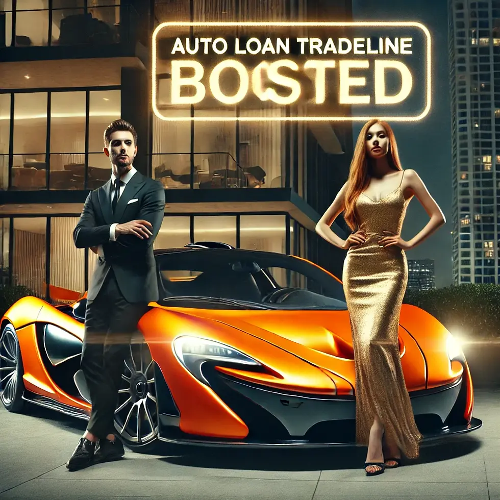 Aged Auto Tradeline – 7 Years – 46,272 Limit