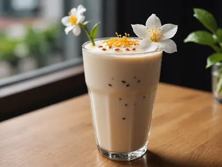 Discover the Delicate Elegance of Our Jasmine Milk Tea at Hemet Boba - A Floral and Sweet Surprise