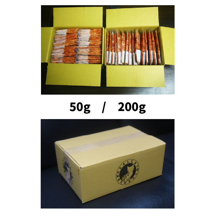 サムネイル： 【50g】10パック【生肉フード】