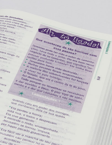 Miniatura: A Bíblia da garota de fé - NTLH