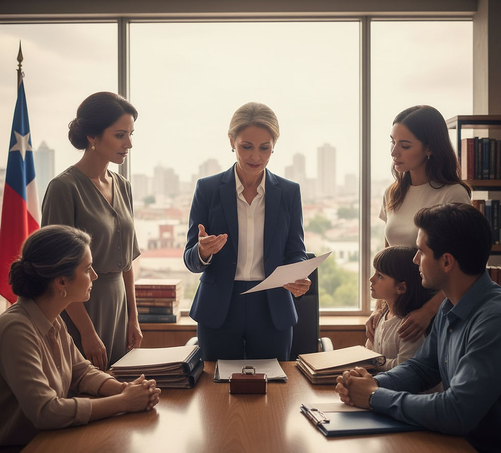 ¿Cómo se reparte una Herencia en Chile si no hay Testamento?