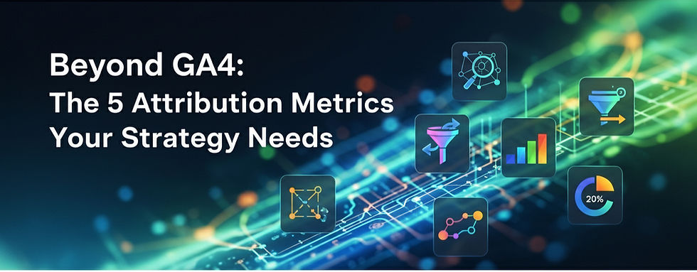5 Métricas de Atribución