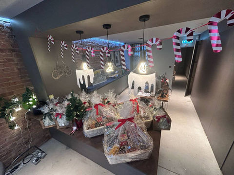 Christmas celebration baskets