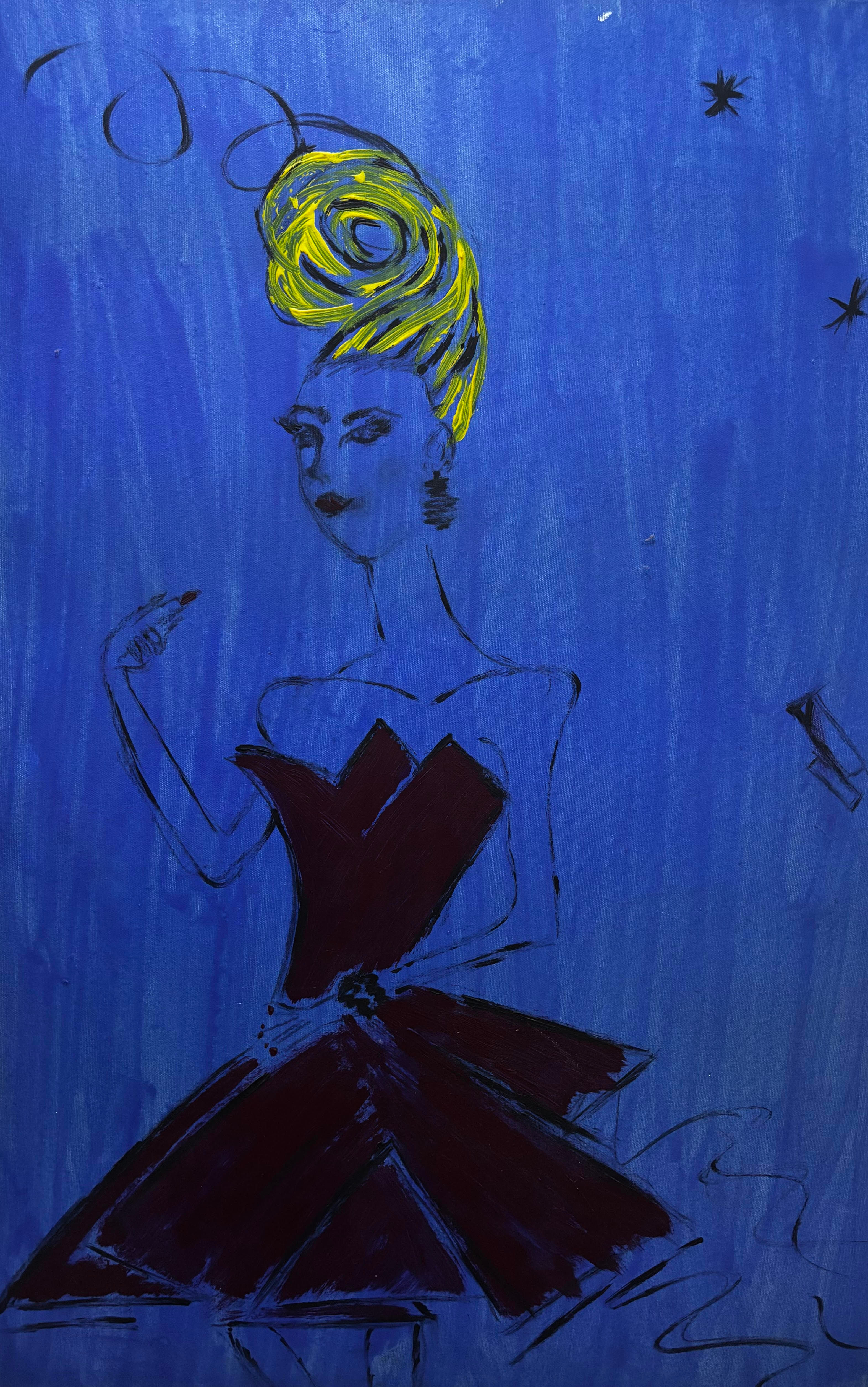 The lady in The Red Dress
