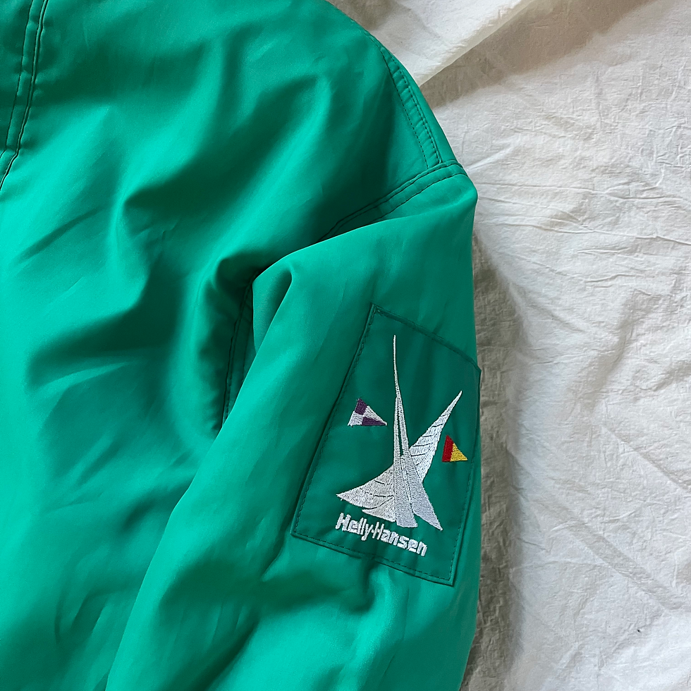 Thumbnail: HELLY HANSEN "MADE IN NORWAY" TWO WAY SAILING JACKET L