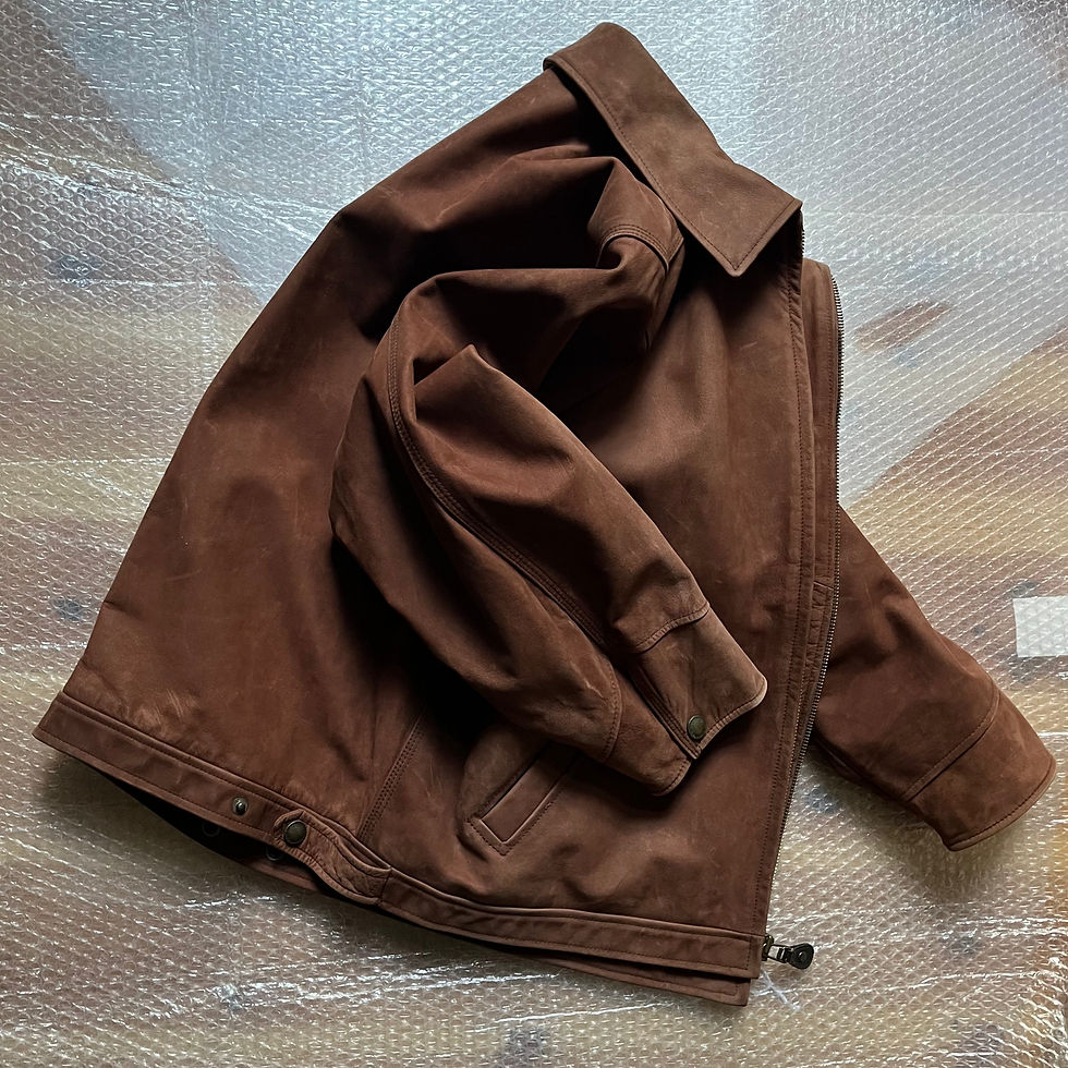 TIMBERLAND LEATHER JACKET L