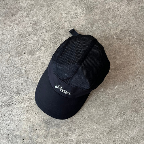 Asics Running Cap Black Asics Cap GRAPHIC CAP PERFORMANCE BLACK