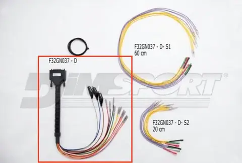 SPARE - D-SUB15 KIT WITH LONG/SHORT TERMINAL WIRES FOR BOOT CONNECTION