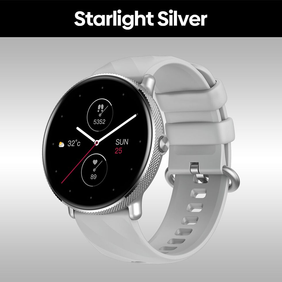 Thumbnail: Zeblaze GTR 3 Pro Voice Calling Smart Watch 1.43" AMOLED Display 316L Stainless 