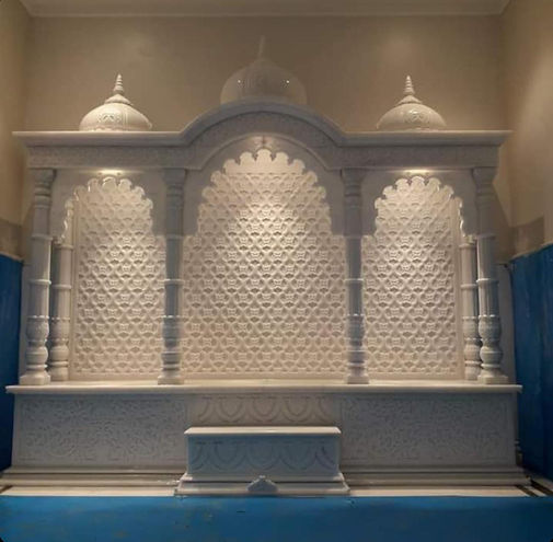 Makrana Marble Designer Home Temple