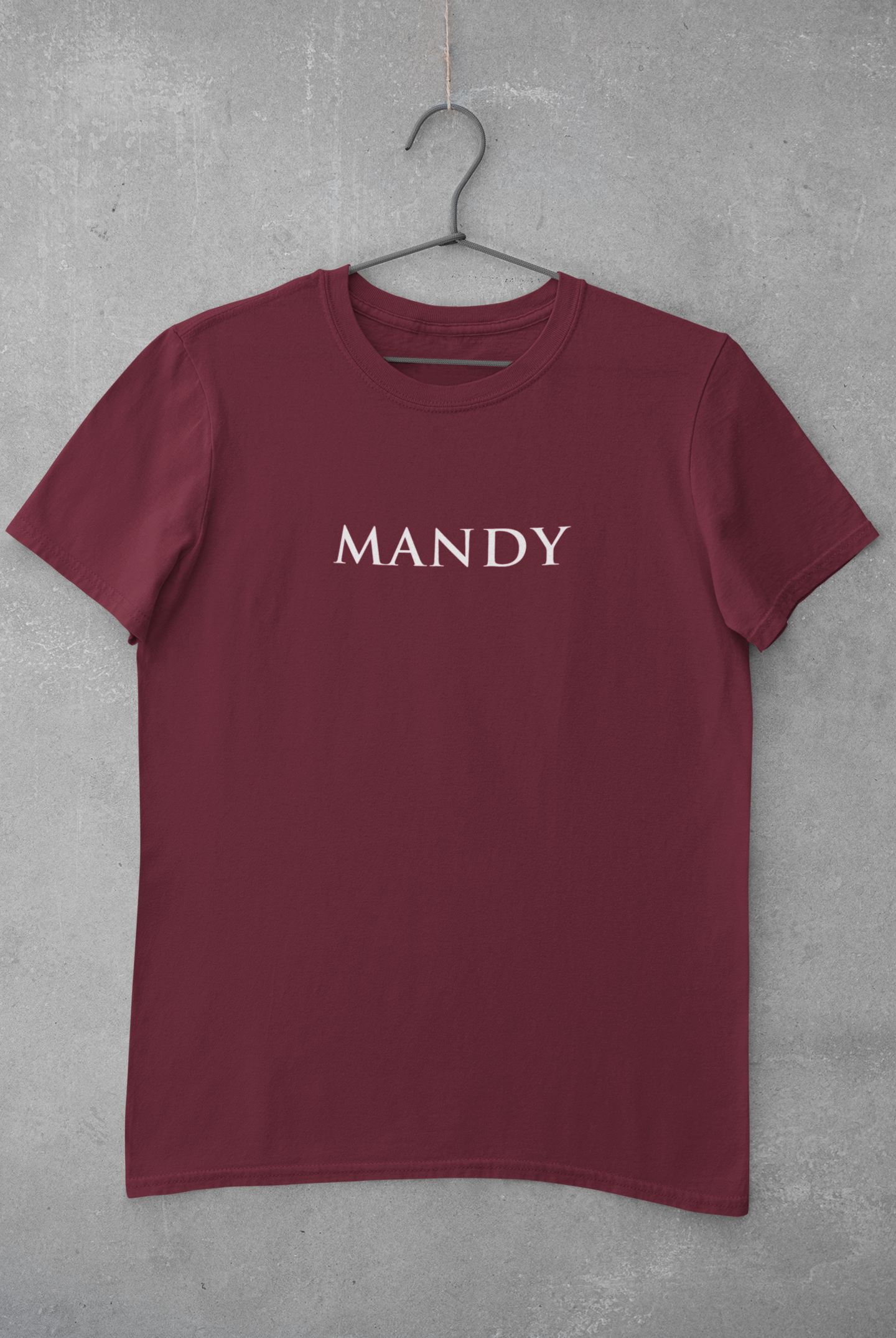 English Custom Name T-shirt