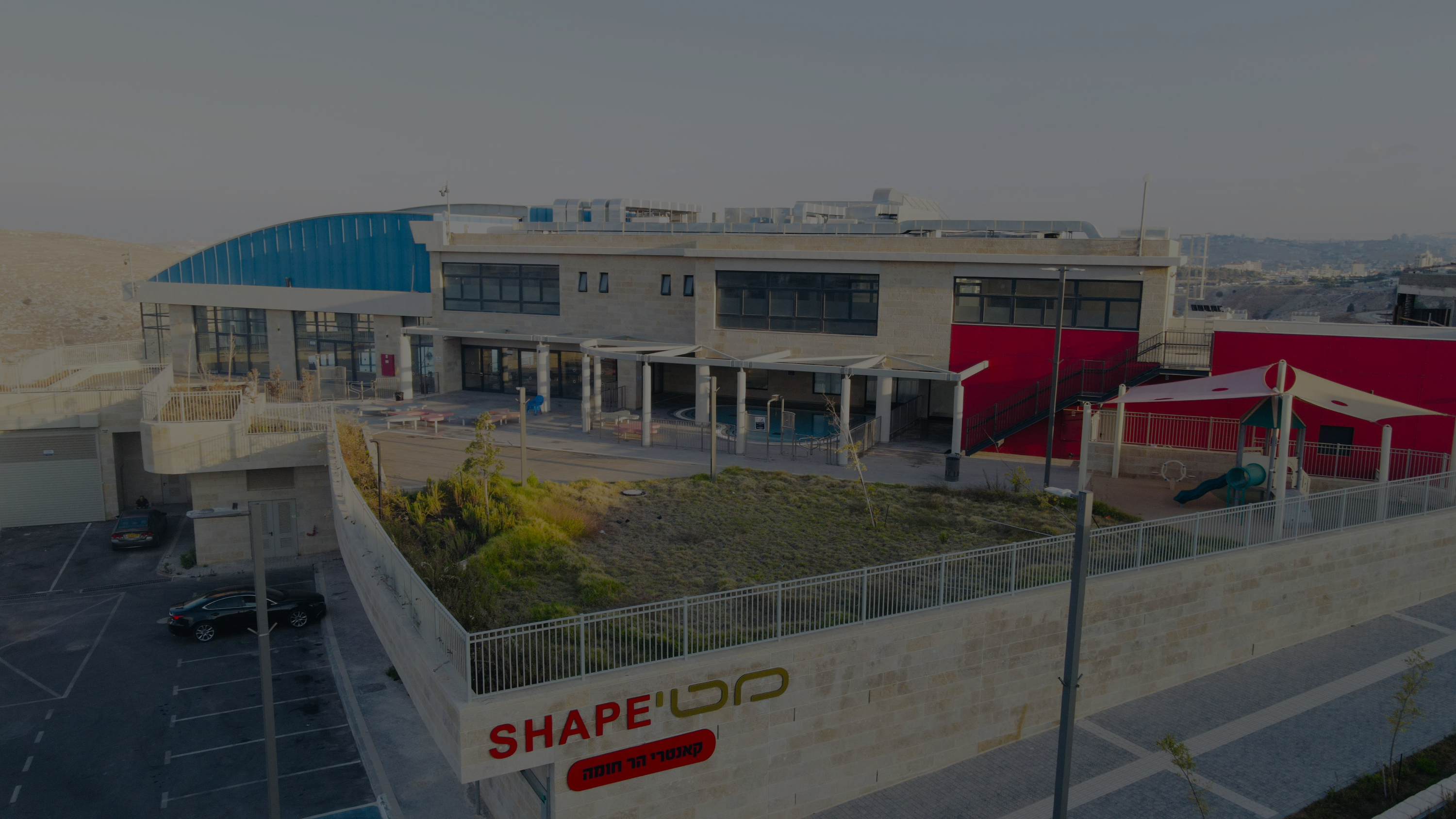אזור פונקציונלי בחדר הכושר של קאנטרי הר חומה