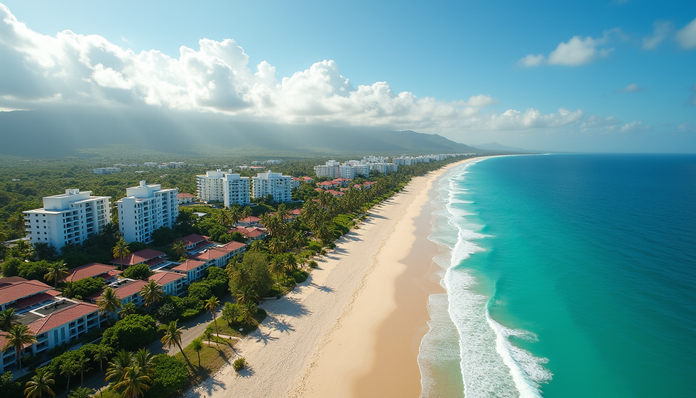 Comparativa del Retorno de Inversión en la Costa Norte y Este de República Dominicana: Las Terrenas vs Cap Cana