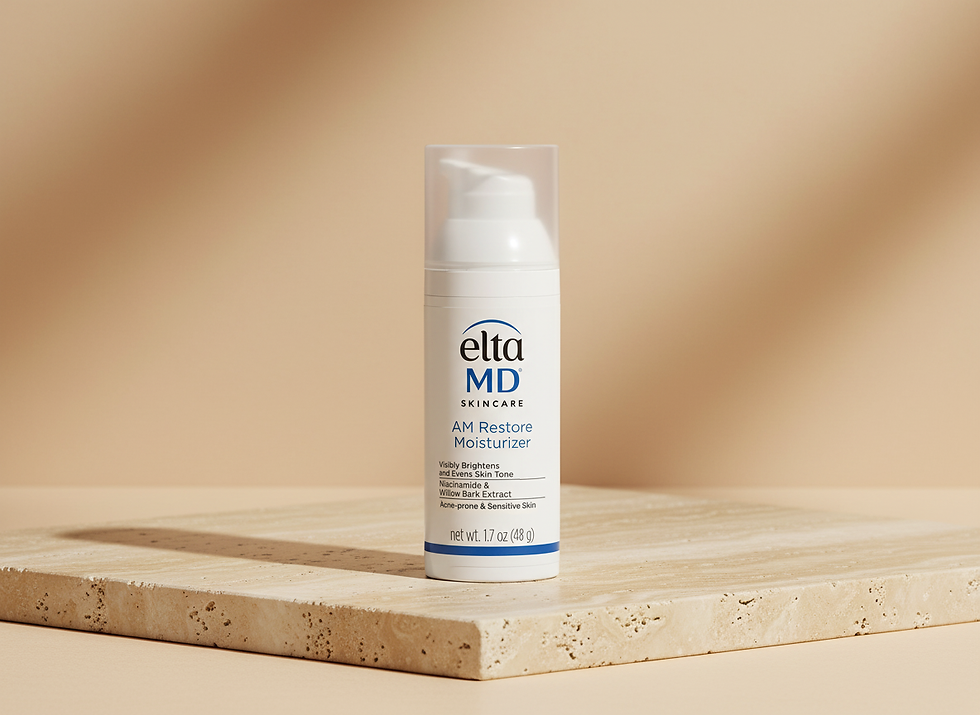 EltaMD AM Restore Moisturizer on display with visible product information and branding.