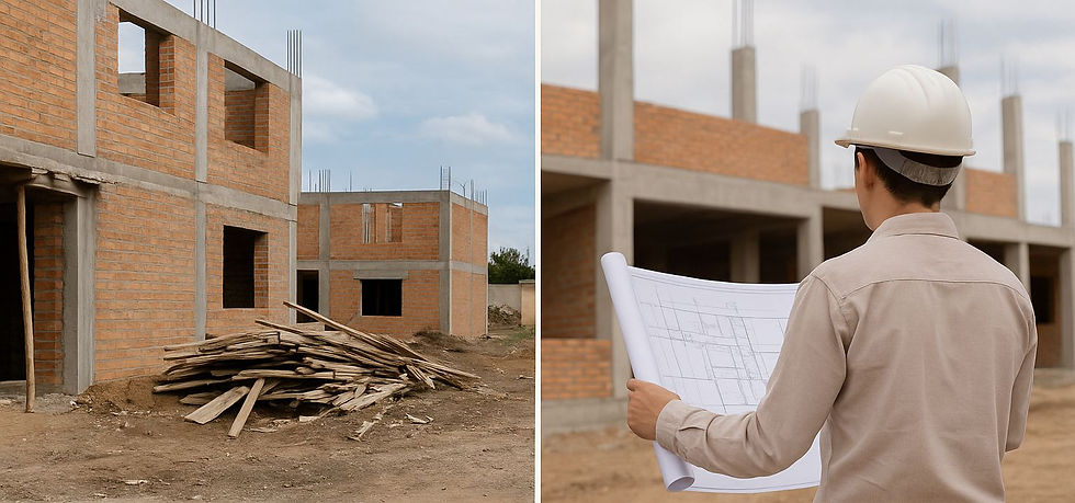 Casa en construcción