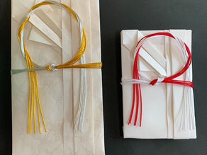 【ご祝儀袋 進級コース生徒様の作品】折形礼法、水引カルチャー倶楽部