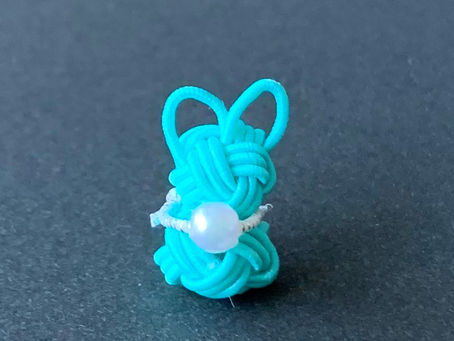 【水引で作る猫ちゃん】個人レッスン:折形礼法、水引カルチャー倶楽部