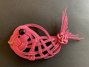 【水引で、めで鯛を制作】生徒様の作品