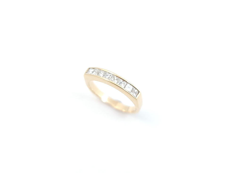 Thumbnail: 14kt Yellow Gold Diamond Ring