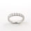 Thumbnail: 18kt White Gold Wedding Ring
