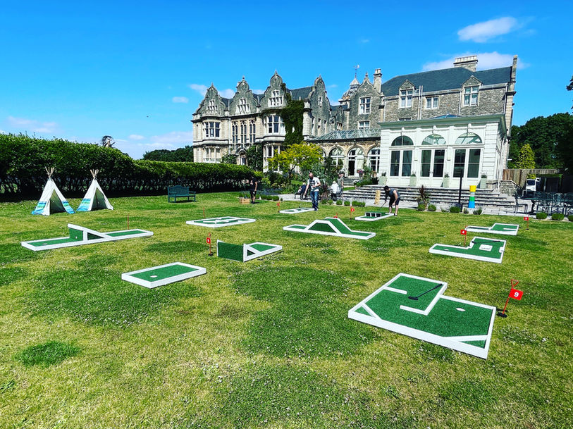 Mini Golf Hire at Clevedon Hall