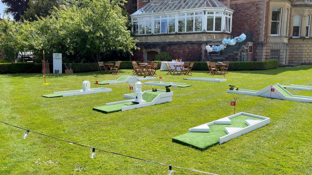 Mini Golf at the Mansion House, Clifton