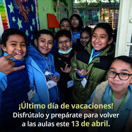 A toda nuestra comunidad estudiantil