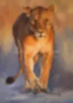 Butterfly Lion | Lucinda Coldrey Fine Art