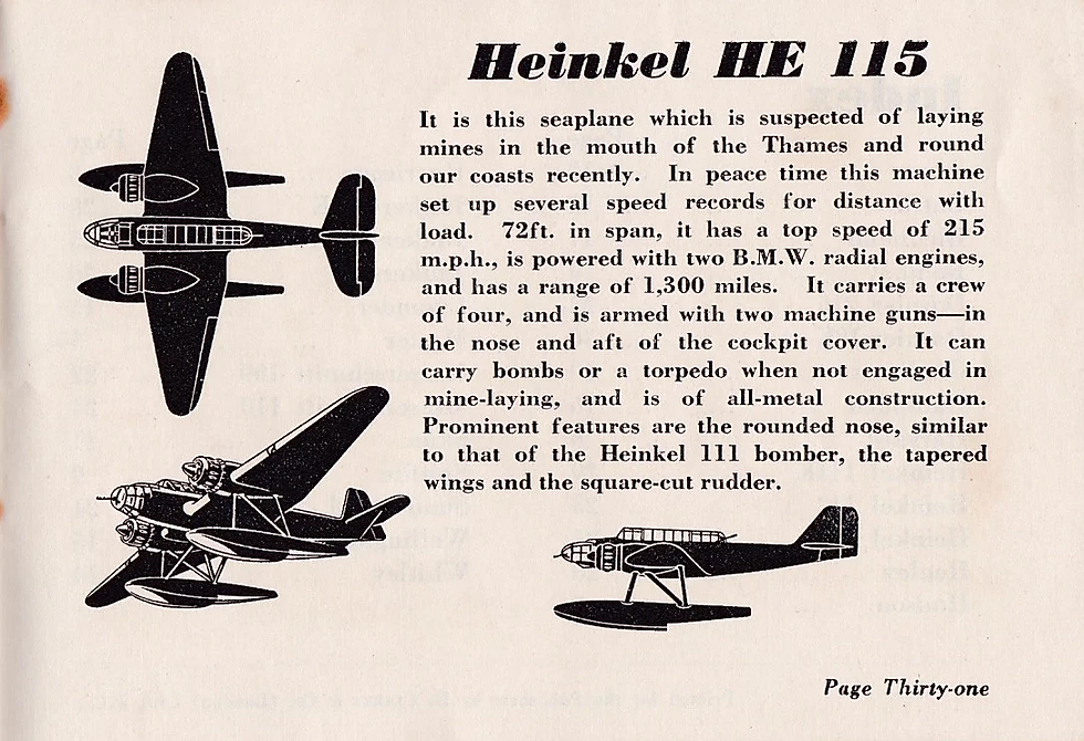 'Spot them in the Air' (c.1940)