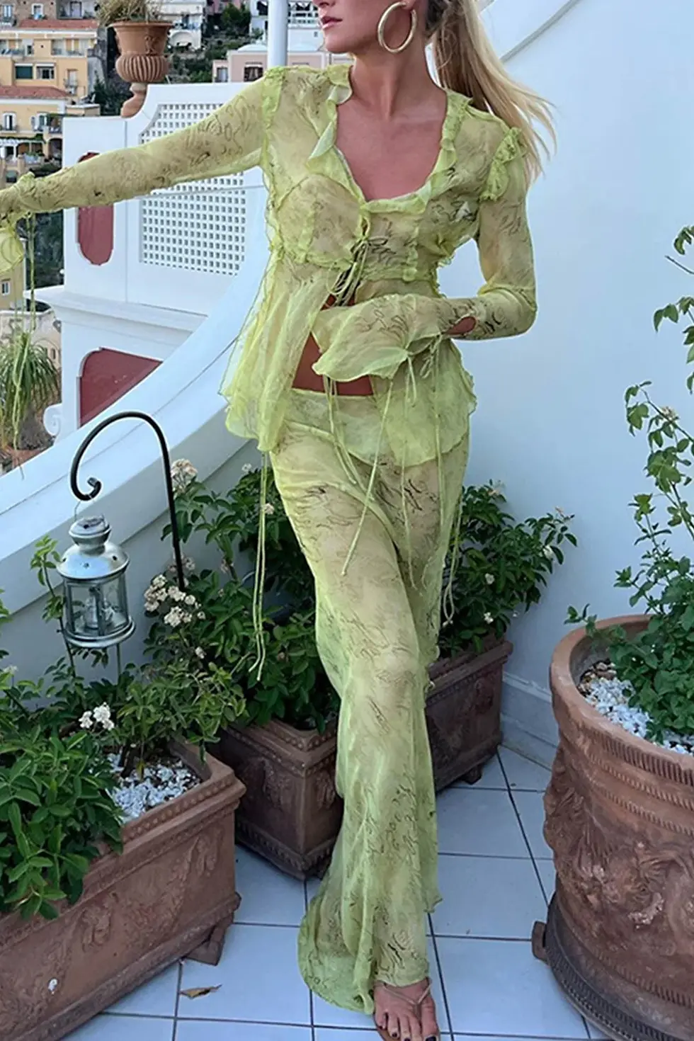 Thumbnail: Chic Two Piece - Lime
