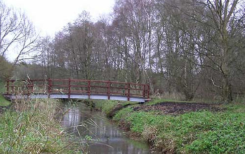 Blo Norton Fen footbridge