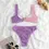 Thumbnail: Shell Two Piece - Lilac & Pink - back