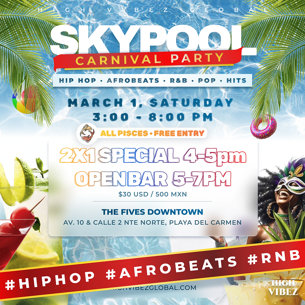 SKYPOOL - CARNIVAL PARTY