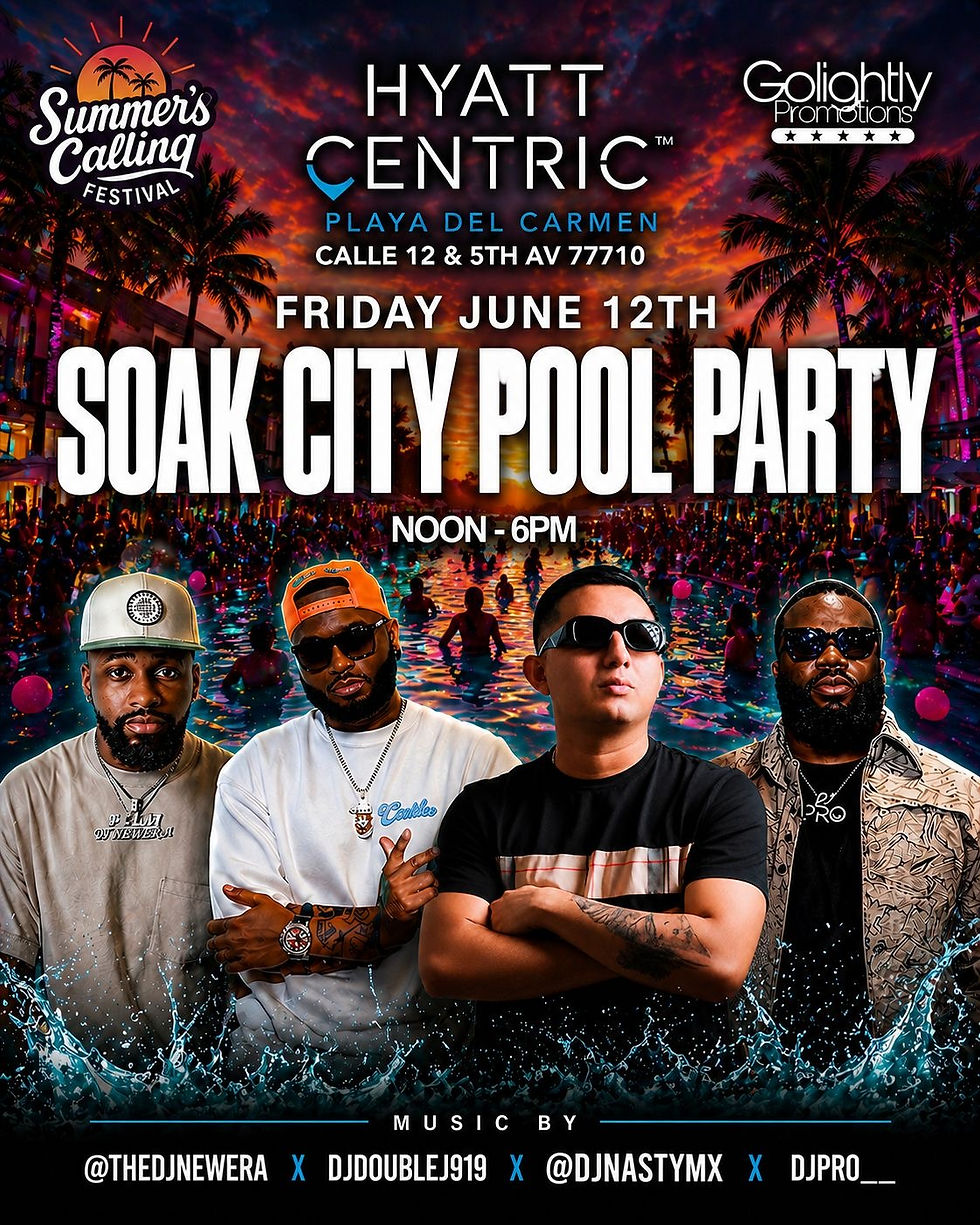 SOAK CITY POOL PARTY