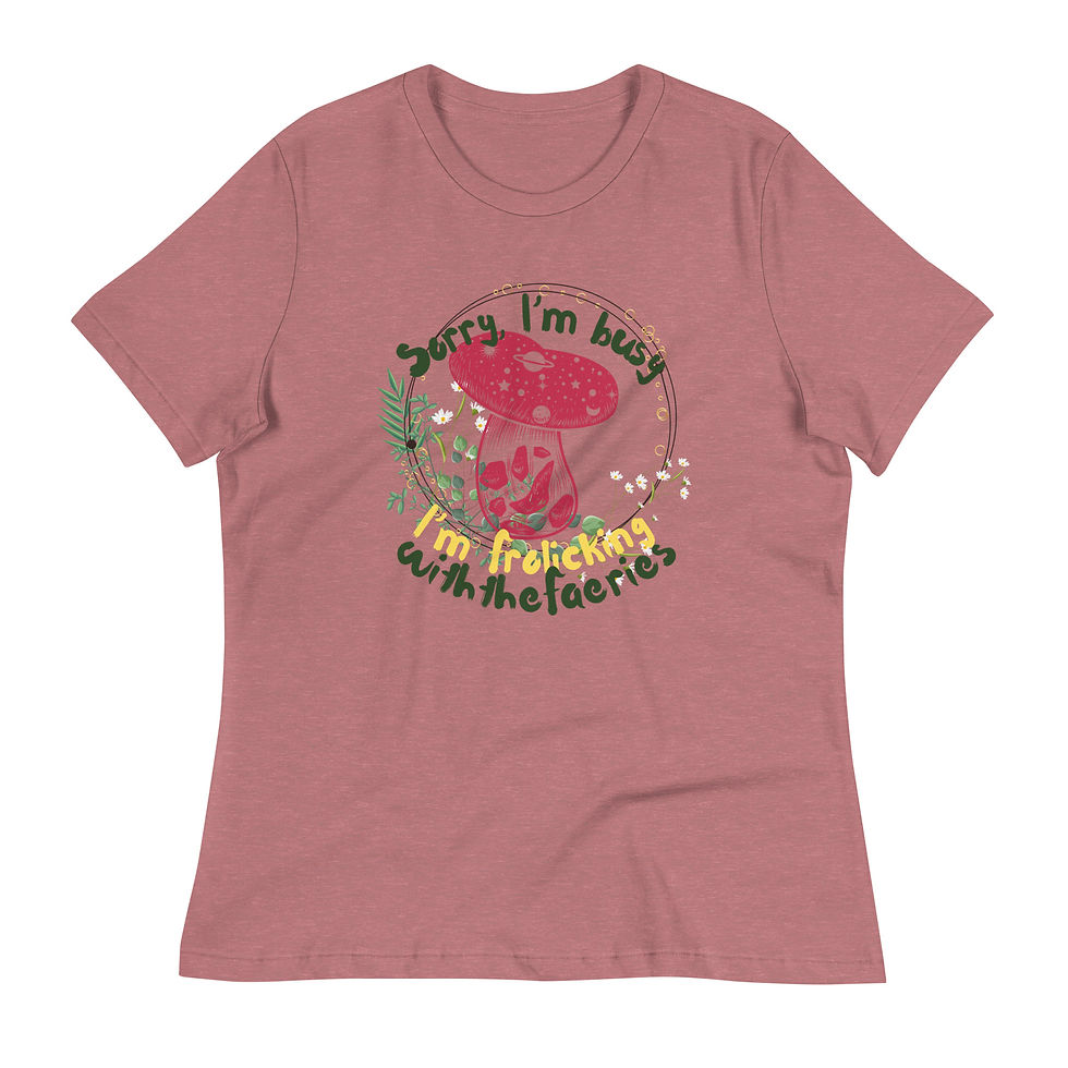 Thumbnail: Faery Frolicking Women's Relaxed T