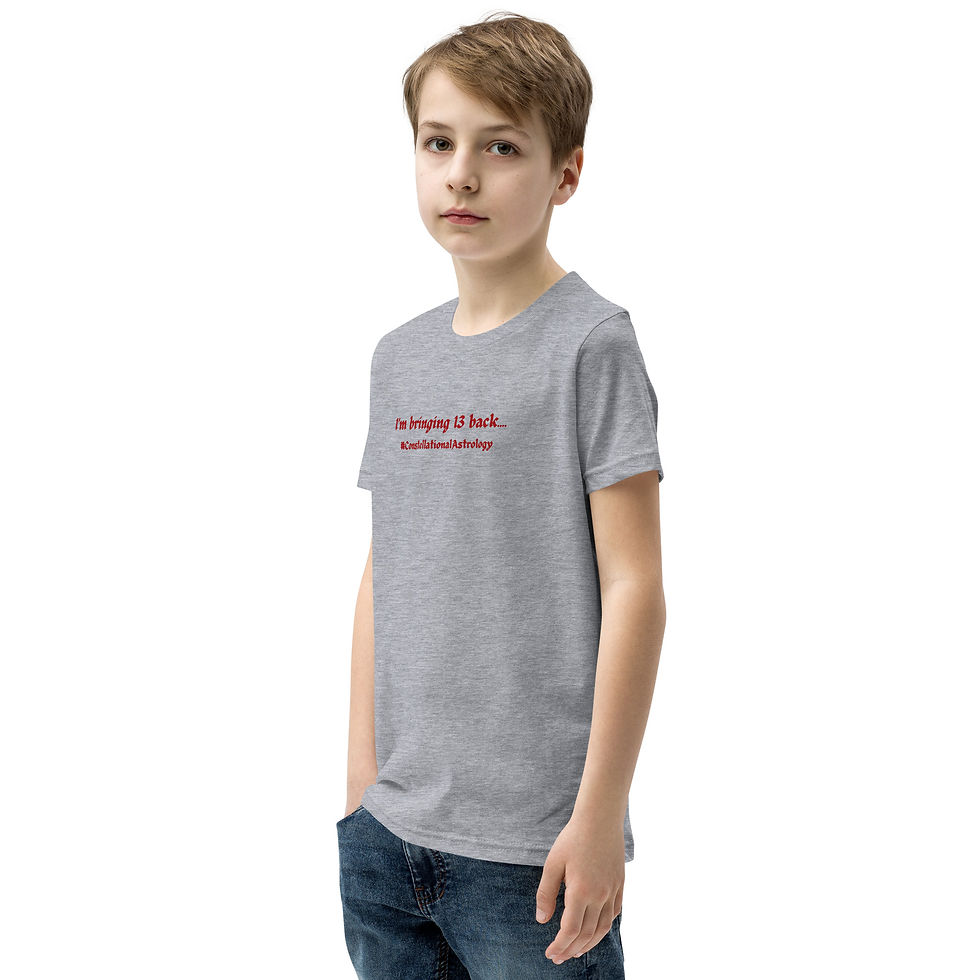 Thumbnail: 13 Signs Boys Shirt 